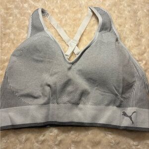 Puma Gray Sports Bra